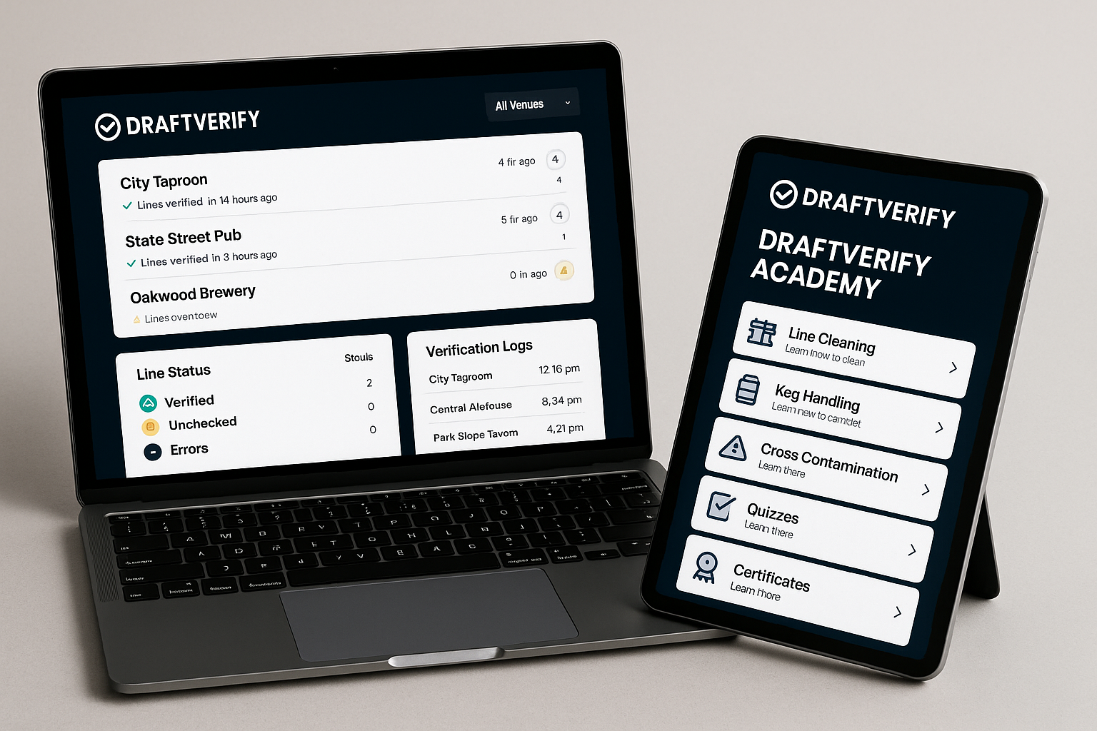 DraftVerify identifier on a draft line